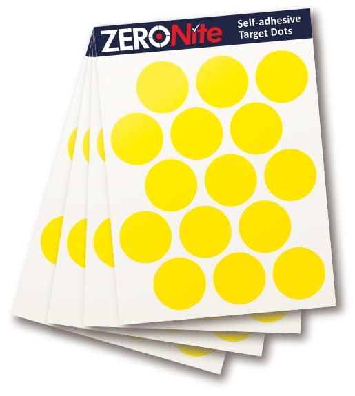 ZeroNite 35mm Reflective Airgun Targets ZeroNite 35mm Reflective Airgun Targets