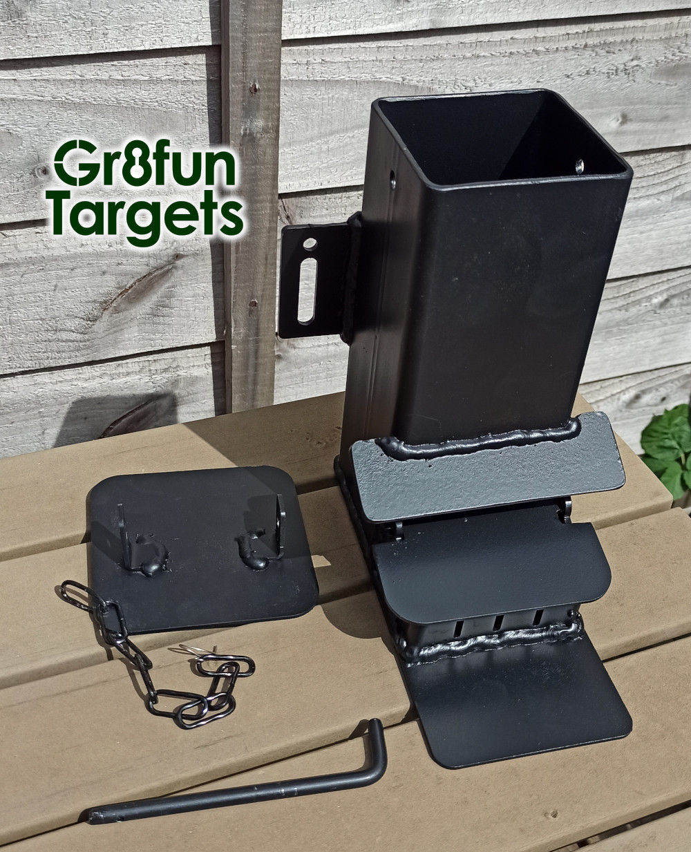 Gr8fun Targets Airgun targets steel squirrel feeder