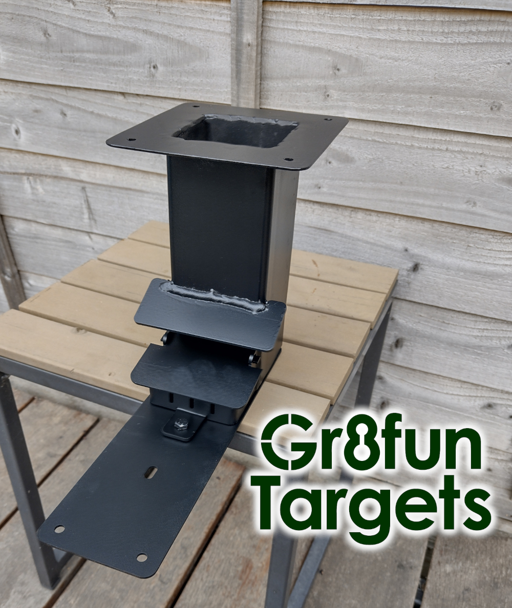 MK4 - Steel Squirrel Feeder with a Flange and Zero Spinner