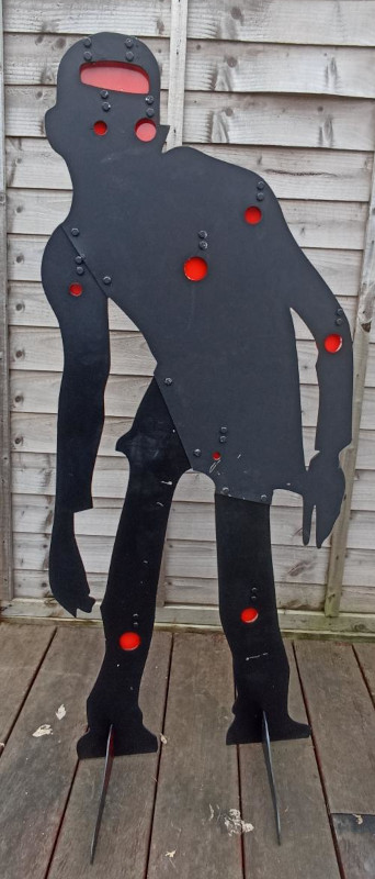 4ft Zombie with 10 gong target areas [CZMHD] - £120.00 : Airgun Targets ...