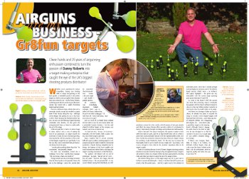 Airgun shooter magazine article image